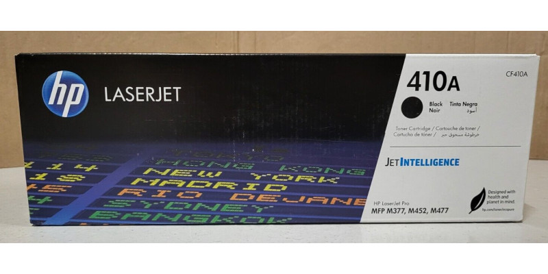 Toner HP 410A Schwarz CF410A Neu OVP A-Ware HP LaserJet Pro MFP M377 M452  
