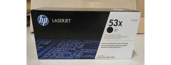 Toner HP 53X Schwarz Q7553X Neu OVP A-Ware Original LaserJet M2727 mfp . 