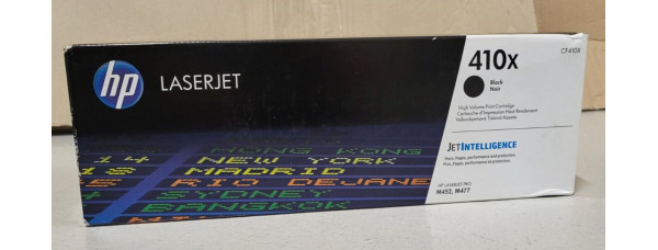 Toner HP 410X Schwarz CF410X Neu OVP A-Ware Original HP LJ M452, M477  