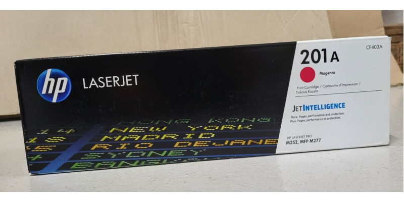 Toner HP 201A Magenta CF403A Neu OVP A-Ware Original HP LJ Pro M252  