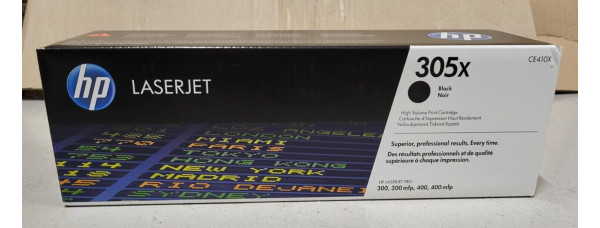 Toner HP 305X Schwarz CE410X Neu OVP A-Ware Original HP LJ 300, 300 mfp  