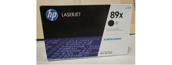 Toner HP 89X Schwarz CF289X Neu OVP A-Ware Original HP LJ M507 MFP M528 . 