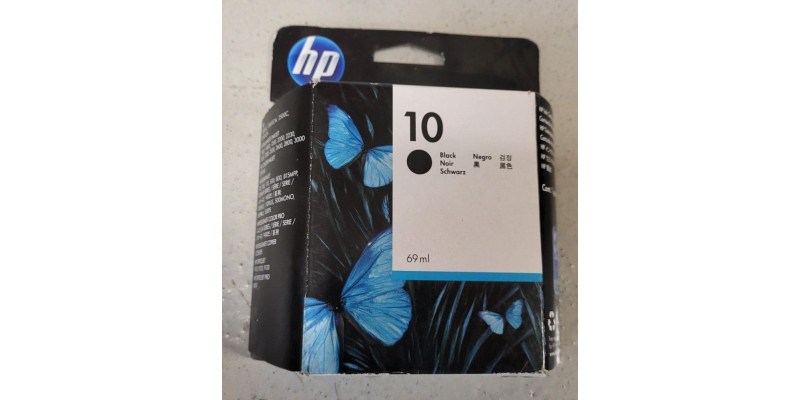 Tintenpatrone HP 10 Schwarz C4844A Neu OVP Original HP 2000C 2000CM . 