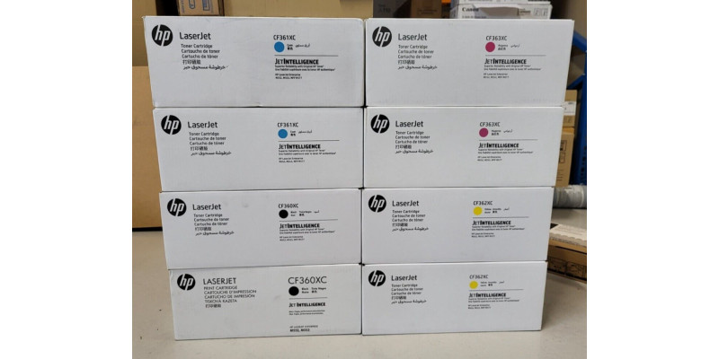 8 Toner CF360XC CF361XC CF362XC CF363XC Neu OVP A-Ware Original LJ M552  