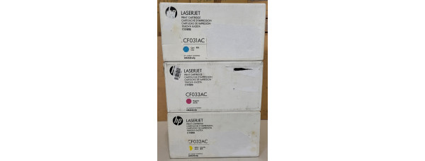 3 Toner HP 646A CMY Neu OVP Original HP LJ Enterprise CM4540mfp  