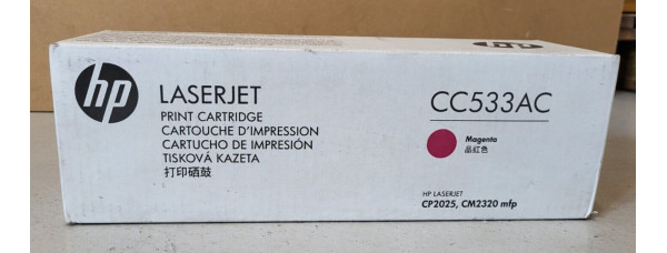 Toner HP CC533AC Magenta Neu OVP Original HP LJ CP2025  . 