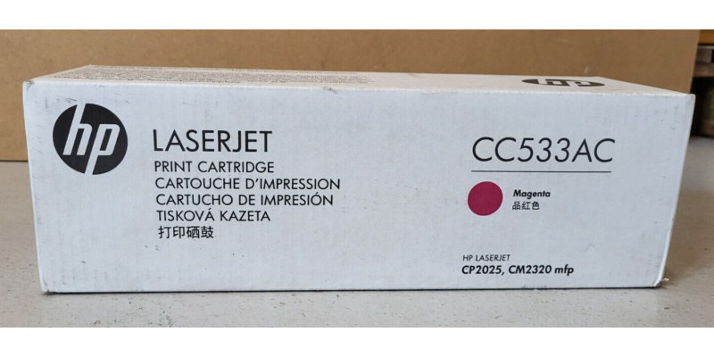 Toner HP CC533AC Magenta Neu OVP Original HP LJ CP2025  . 