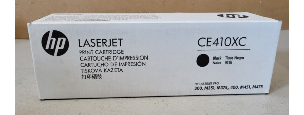 Toner HP 410X Schwarz CE410XC Neu OVP A-Ware Original HP LaserJet Pro 300 . 
