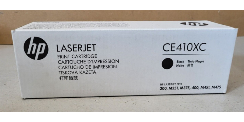 Toner HP 410X Schwarz CE410XC Neu OVP A-Ware Original HP LaserJet Pro 300 . 