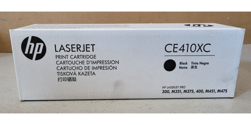 Toner HP Schwarz CE410XC Neu OVP Original HP LaserJet Pro 300 . 