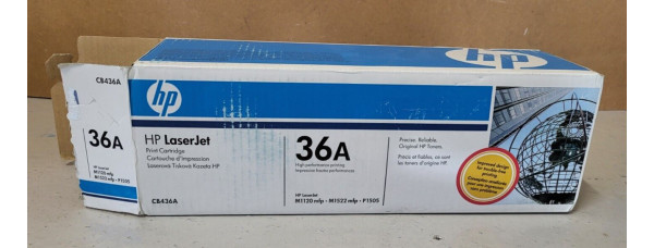 Toner HP 36A Schwarz CB436A Neu OVP Original HP LaserJet M1120 mfp  