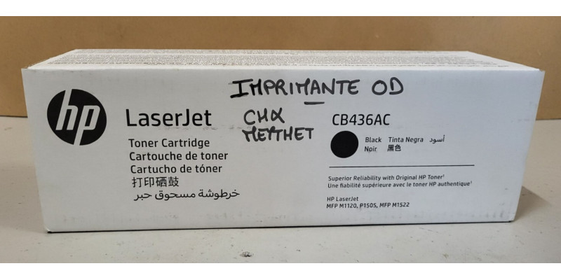 Toner HP 36A Schwarz CB436AC Neu OVP Original HP LaserJet P1505 . 