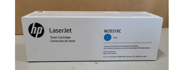 Toner HP W2031XC Cyan Neu OVP A-Ware Original HP 415X LaserJet Pro M454  