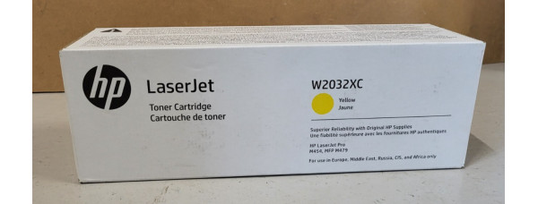 Toner HP W2032XC Gelb Neu OVP A-Ware Original HP 415X LaserJet Pro M454  