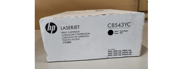 Toner HP C8543YC Schwarz Neu OVP Original HP LaserJet 9000 9040 9050 . 