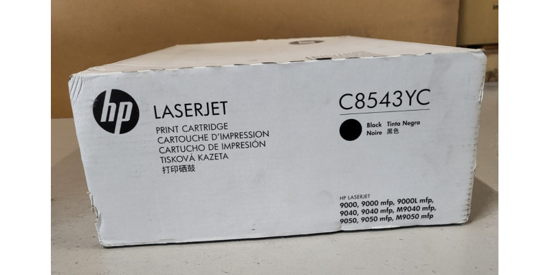 Toner HP C8543YC Schwarz Neu OVP Original HP LaserJet 9000 9040 9050 . 