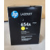 Toner HP 654A Gelb CF332A Neu OVP A-Ware Original HP LJ M651  . 