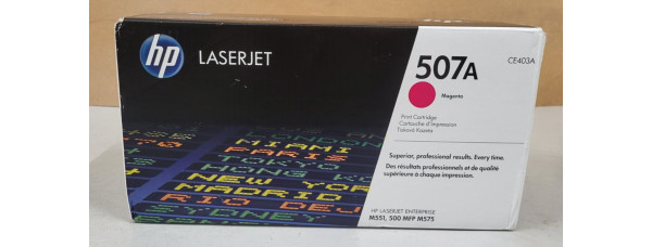 Toner HP 507A Magenta CE403A Neu OVP Original HP LaserJet M551 . 