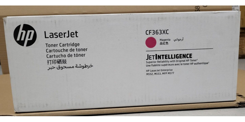 Toner HP 508X Magenta CF363XC Neu OVP A-Ware Original HP LJ M552, M553 Rg MwSt 