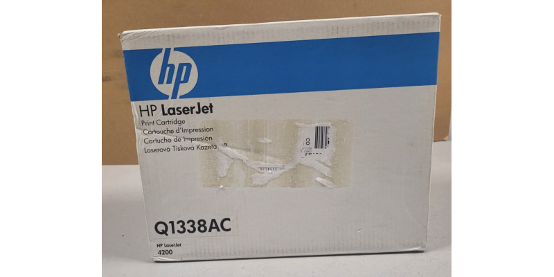 Toner HP Q1338AC Schwarz Neu OVP Original HP LaserJet 4200 Rechnung MwSt. 