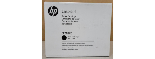 Toner HP 81X Schwarz CF281XC Neu OVP A-Ware Original HP LJ MFP M630 Rg MwSt. 