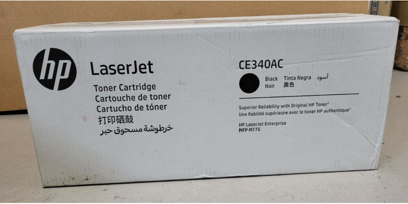 Toner HP CE340AC Schwarz Neu OVP A-Ware HP LJ MFP M770 LJ MFP M775 Rg MwSt. 