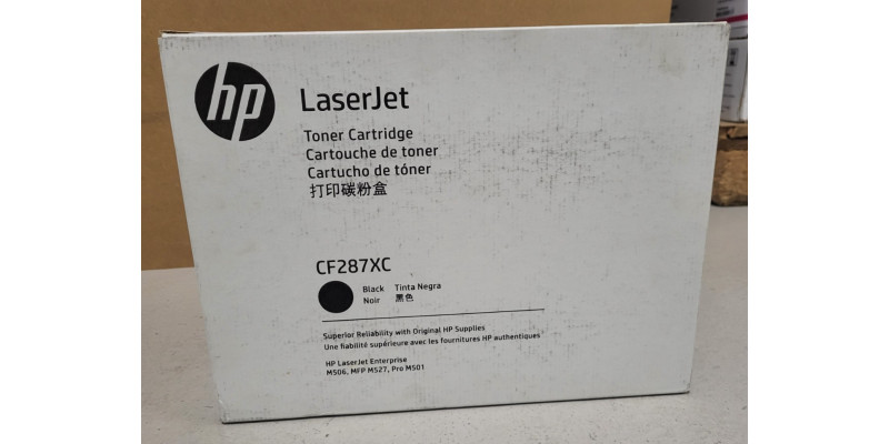 Toner HP CF287XC Schwarz CF287X Neu OVP A-Ware Original HP LJ M506, MFP M527 Rg 