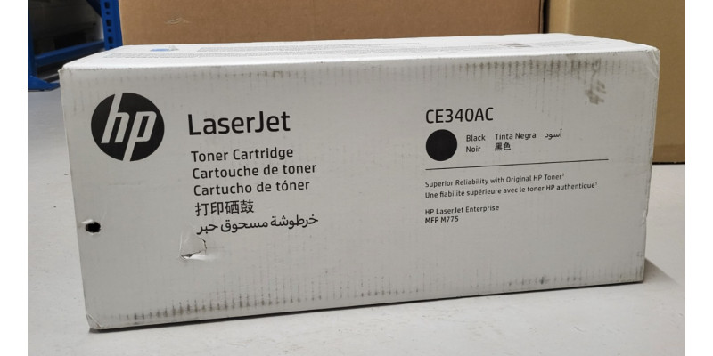 Toner HP CE340AC Schwarz Neu OVP HP LJ MFP M770 LJ MFP M775 Rechnung MwSt. 