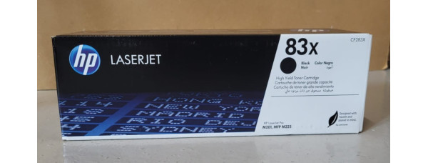 Toner HP 83X Schwarz CF283X Neu OVP A-Ware Original HP LaserJet Pro M201 Rg MwSt 