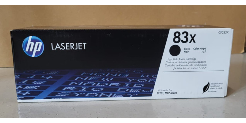 Toner HP 83X Schwarz CF283X Neu OVP A-Ware Original HP LaserJet Pro M201 Rg MwSt 