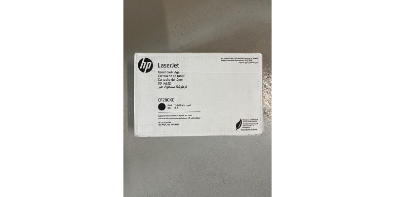 Toner HP Schwarz CF280XC Neu OVP A-Ware Original HP LJ Pro 400 M401 Rg MwSt 