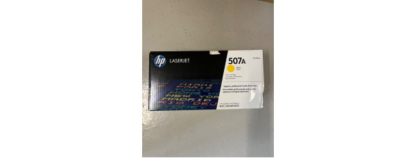 Toner HP 507A Gelb CE402A Neu OVP  Original HP LaserJet M551 Rg MwSt 