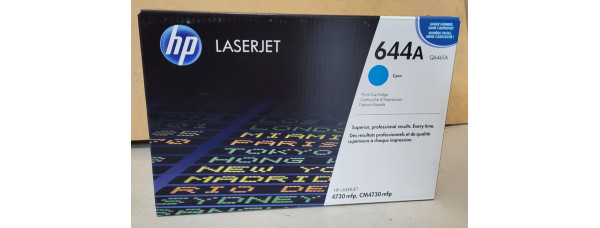 Toner HP 644A Cyan Q6461A Neu OVP A-Ware Original HP LaserJet 4730mfp Rg MwSt Toner HP 644A Cyan Q6461A Neu OVP A-Ware Original HP LaserJet 4730mfp Rg MwSt
