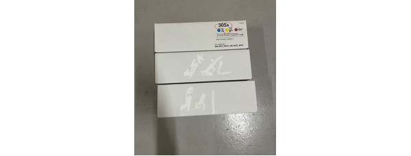 3 Toner HP 305A CMY Neu OVP Original LJ Pro 300, M351, 400, M451 Rechnung MwSt 