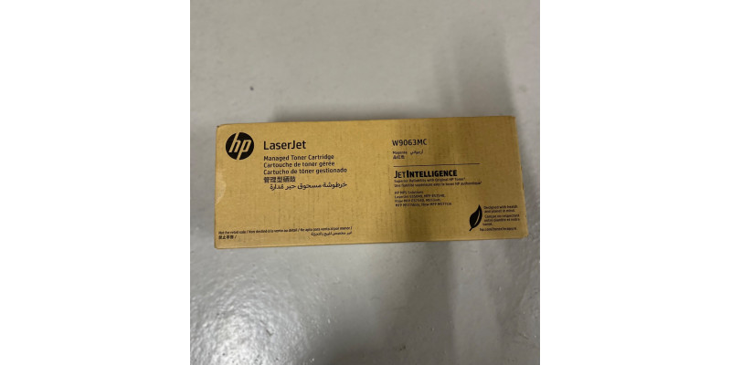 Toner HP Magenta W9063MC Neu OVP Original MFP E57540  Rechnung MwSt 