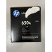 HP Toner 650A Schwarz CE270A Neu OVP Original HP LJ CP5525 Rechnung MwSt HP Toner 650A Schwarz CE270A Neu OVP Original HP LJ CP5525 Rechnung MwSt