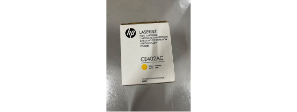 Toner HP 507A Gelb CE402AC Neu OVP Original MFP M575 Rechnung MwSt 