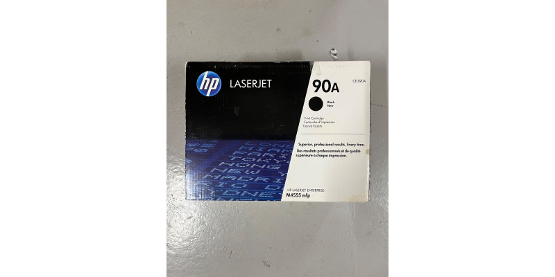 Toner HP 90A Schwarz CE390A Neu OVP Original HP LJ M4555 mfp Rechnung MwSt Toner HP 90A Schwarz CE390A Neu OVP Original HP LJ M4555 mfp Rechnung MwSt
