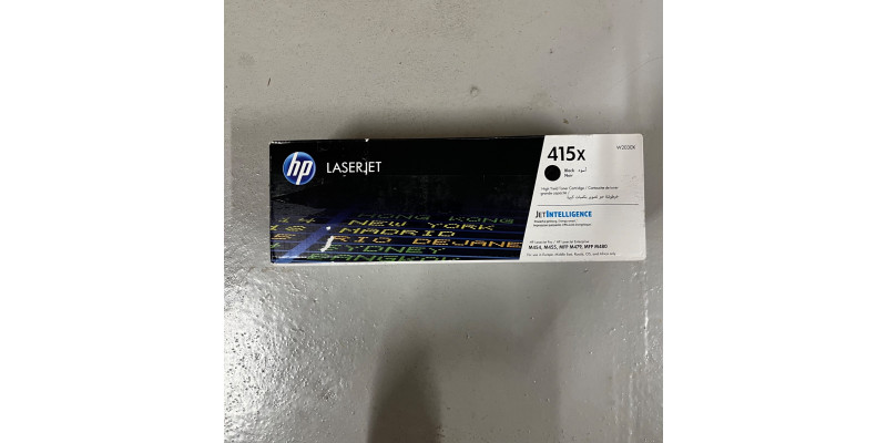 HP Toner 415x Schwarz W2030X Neu OVP Original MFP M480 Rechnung MwSt HP Toner 415x Schwarz W2030X Neu OVP Original MFP M480 Rechnung MwSt