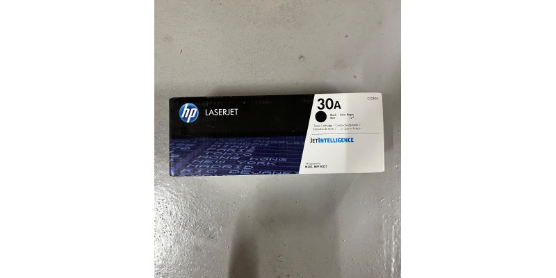 HP Toner 30A Schwarz CF230A Neu OVP Original HP LJ Pro M203d Rechnung MwSt 