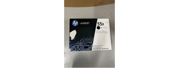 HP Toner 55X Schwarz CE255X Neu OVP Original HP MFP M525 Rechnung MwSt HP Toner 55X Schwarz CE255X Neu OVP Original HP MFP M525 Rechnung MwSt