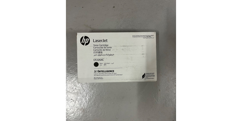 Toner HP CF226XC Schwarz Neu OVP Original HP LaserJet Pro M402 Rechnung MwSt Toner HP CF226XC Schwarz Neu OVP Original HP LaserJet Pro M402 Rechnung MwSt