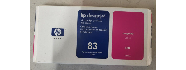 Druckkopf & Druckkopfreiniger HP 83 Magenta C4962A Neu OVP B-Ware Designjet 5000 