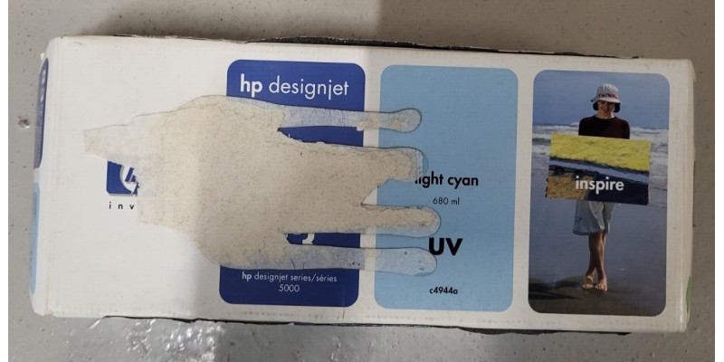 Druckkopf & Druckkopfreiniger HP 83 Light Cyan C5004A Neu OVP B-Ware DJ 5000 Rg 