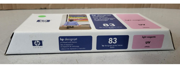 Druckkopf & Druckkopfreiniger HP 83 Light Magenta C4965A Neu OVP A-Ware . 