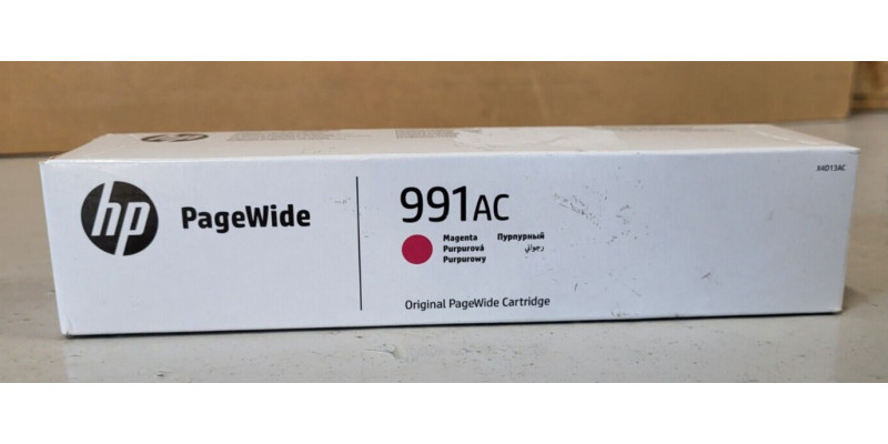 Tintenpatrone HP PageWide 991AC Magenta Neu OVP Original HP P77740 MHD 03.2025 
