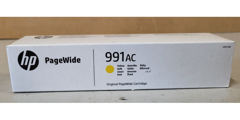 Tintenpatrone HP PageWide 991AC Gelb Neu OVP Original HP P77740 MHD 03.2025 