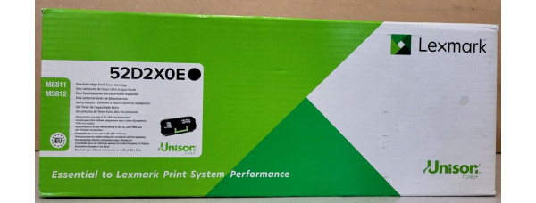 Toner Lexmark 522X Schwarz 52D2X0E Neu OVP Original MS811, MS812 . 