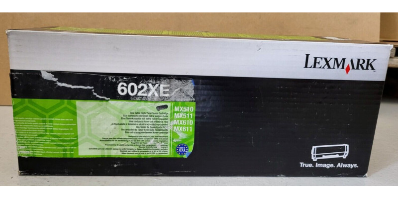 Toner Lexmark 602XE Schwarz 60F2X0E Neu OVP Original MX510, MX511   