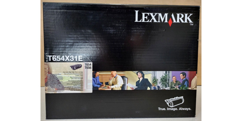 Toner Lexmark T654X31E Schwarz Neu OVP A-Ware Original T654, T656  . 